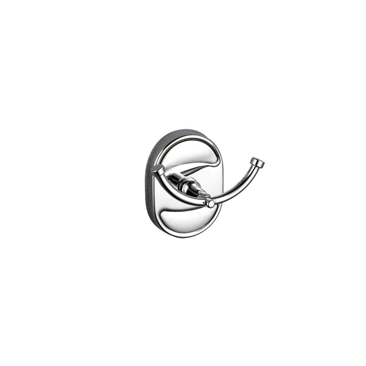 Крючок двойной f1905-2, хром (1/50/200) "frap"