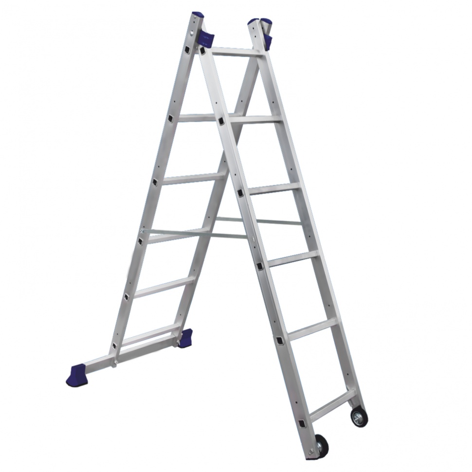 Алюминиевая лестница помост 3 В 1 (арт. в серт.: 1415206) (97970)