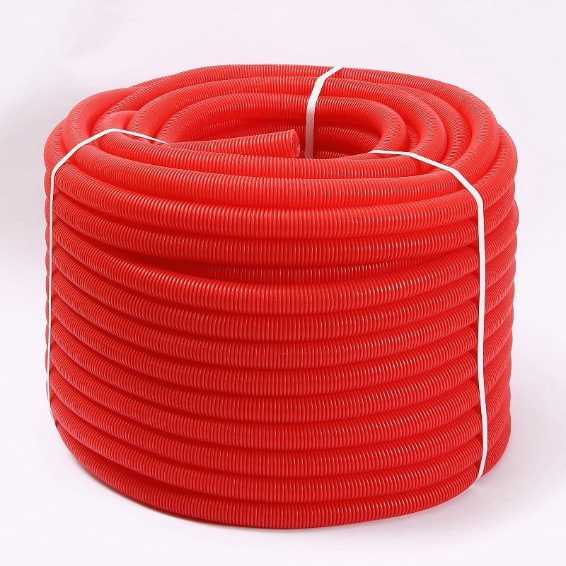 Гофра UNI-FITT 32 красная (для труб 20-26) бухта 50 м