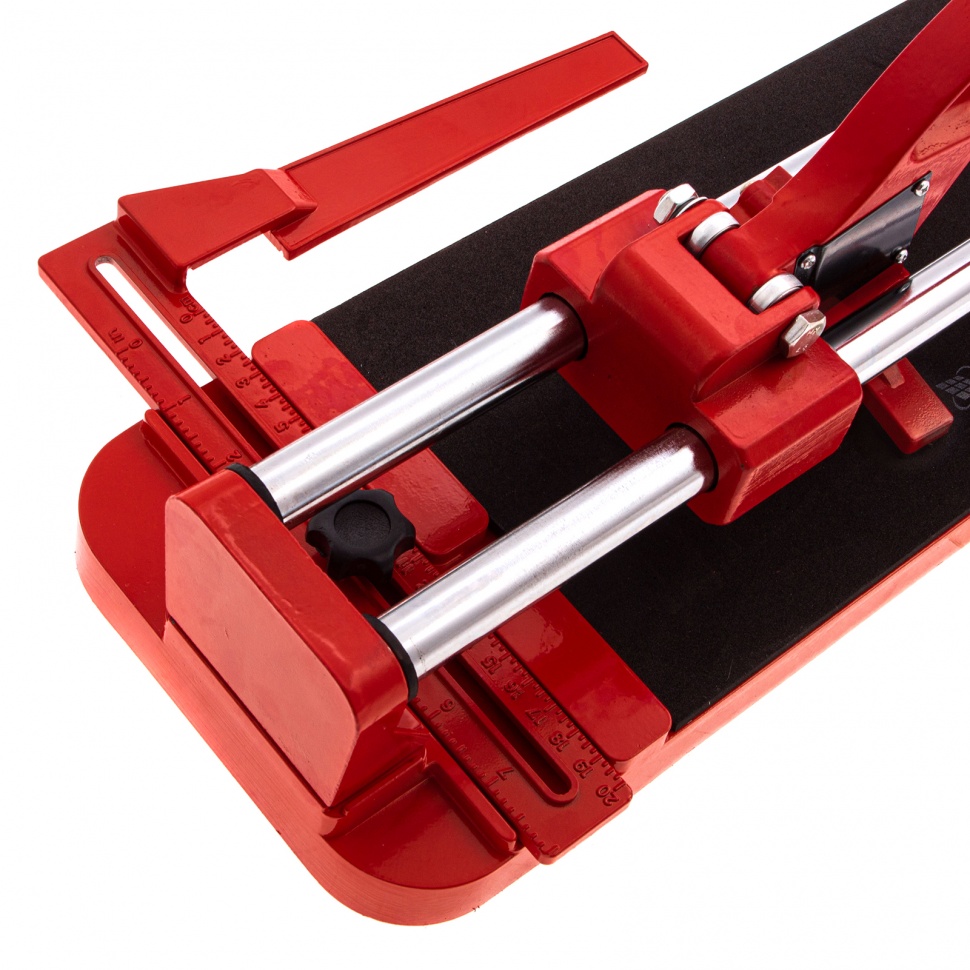 Плиткорез 600 х 16 мм, литая станина,каретка на подшипниках, усиленная рукоятка MTX (87609)