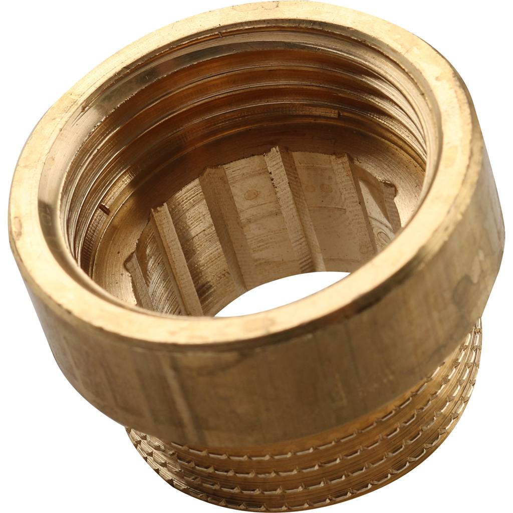 Удлинитель резьбовой 1/2" x 10 мм НР-ВР латунь TIEMME