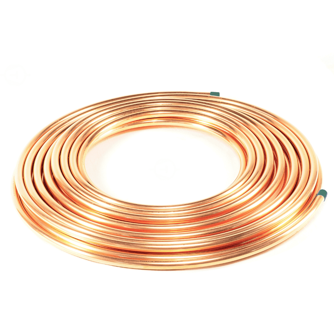 Труба медная CUPRUMFOMA SANCO 8х1,0 мм отожженная - 1 м. (бухта)