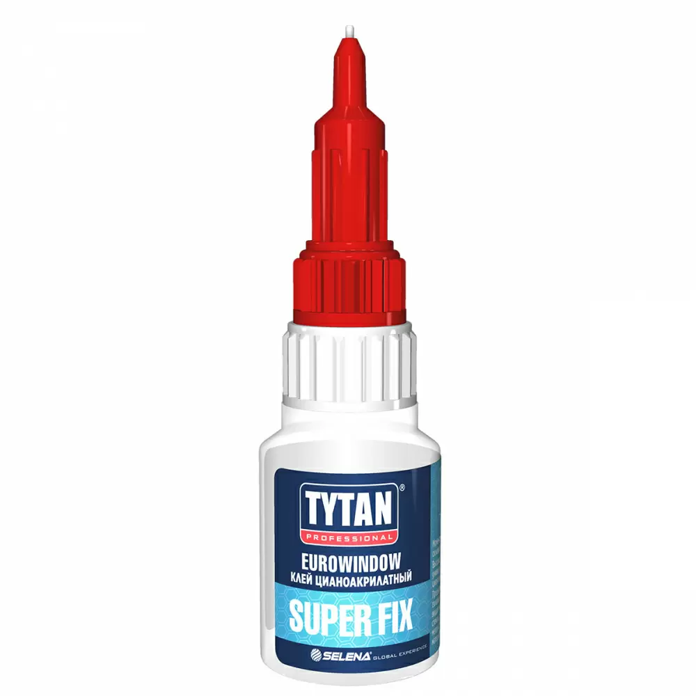 TYTAN PROFESSIONAL EUROWINDOW SUPER FIX клей цианоакрилатный (20гр)