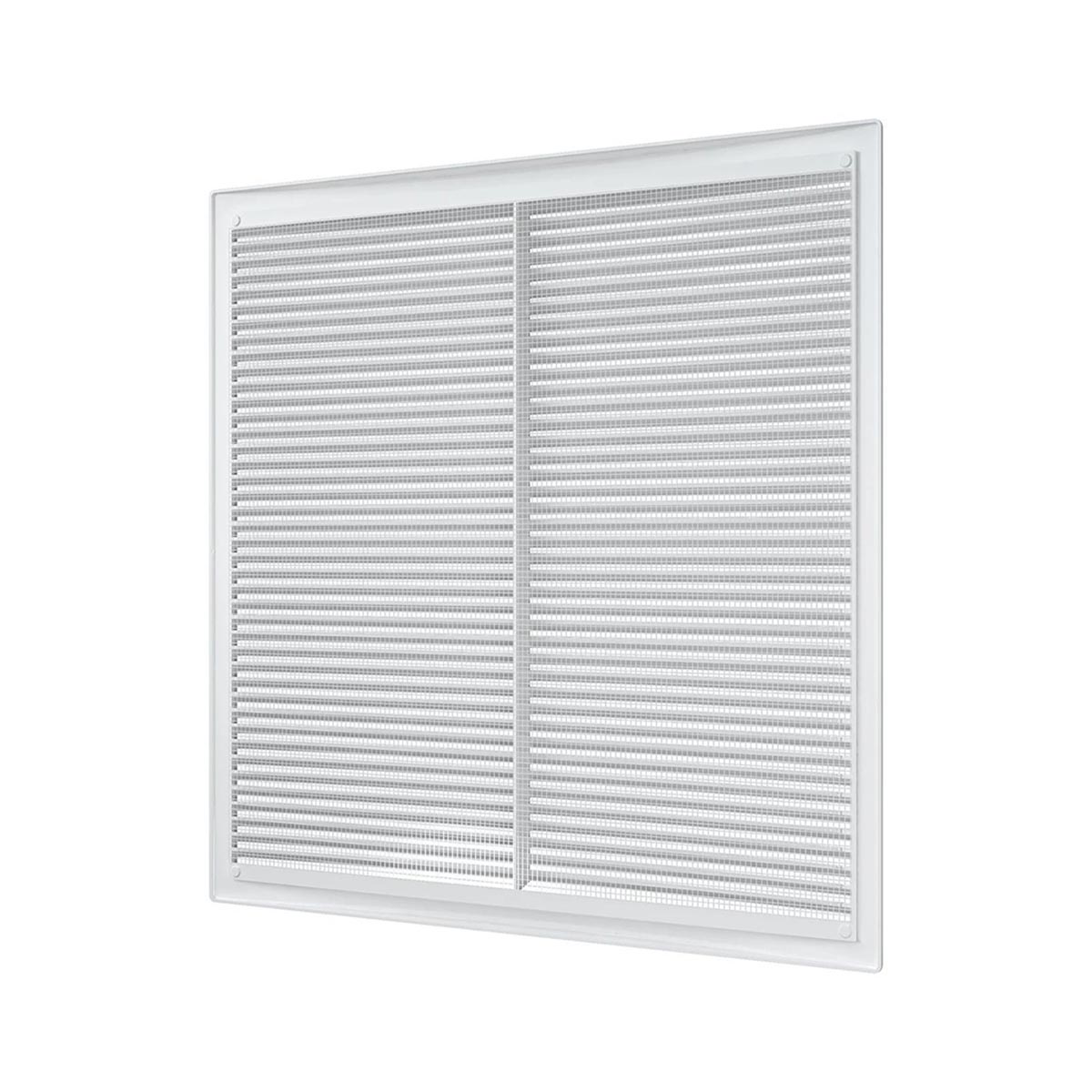 Решетка вентиляц. вытяжная 440 х 440 мм abc-пластик (1/20) "эра" 4444рц