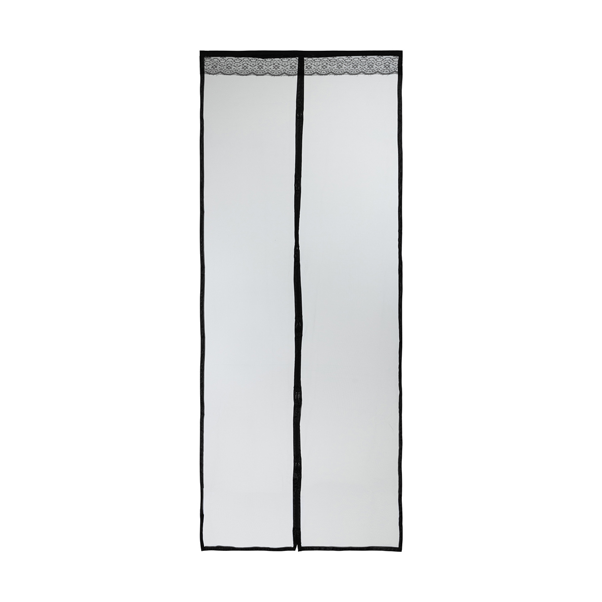 Сетка москитная 2,2*0,9 м (черная, дизайн птички, на магнитах) (1/10/60) "рыжий кот"