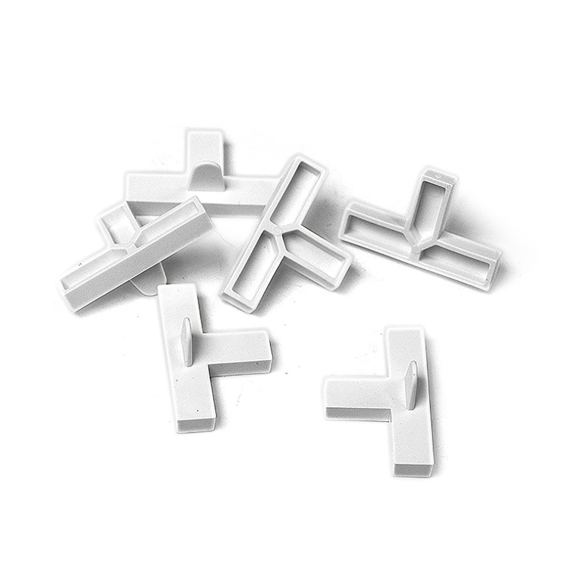 Крестики для плитки 15,0 мм х 12 шт. т-образные, нейлон (1/5) "невский крепеж"