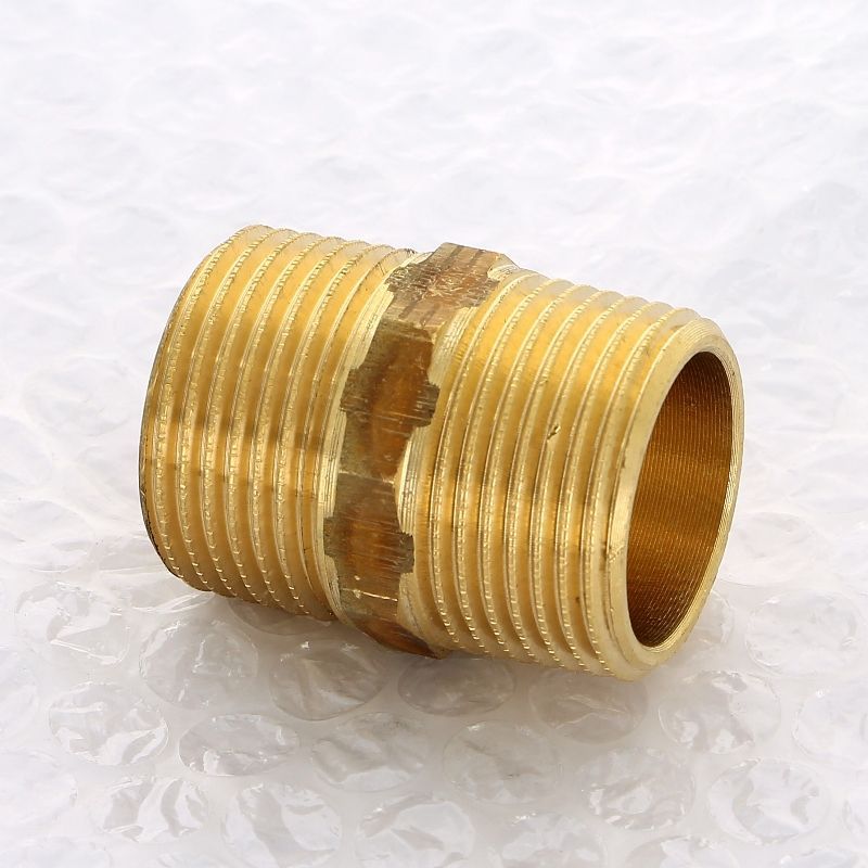 Ниппель резьбовой (НР) 1/2" бронза VIEGA (266592)