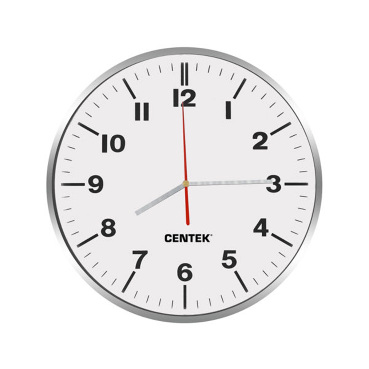 Часы настенные ст-7100 white кварцевые (1/4/12) "centek"