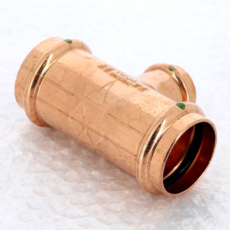 Тройник пресс медный Profipress VIEGA 42x28x42