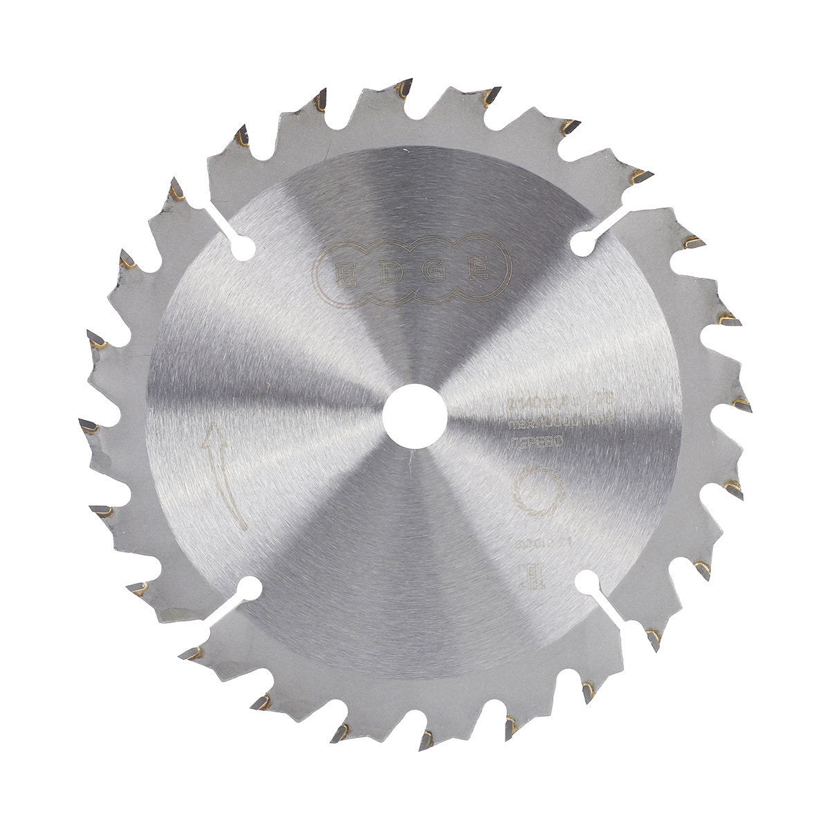 Диск пильный по дереву 140 х 12,75 мм, 24 зуба (1/100) "edge by patriot" 810010001