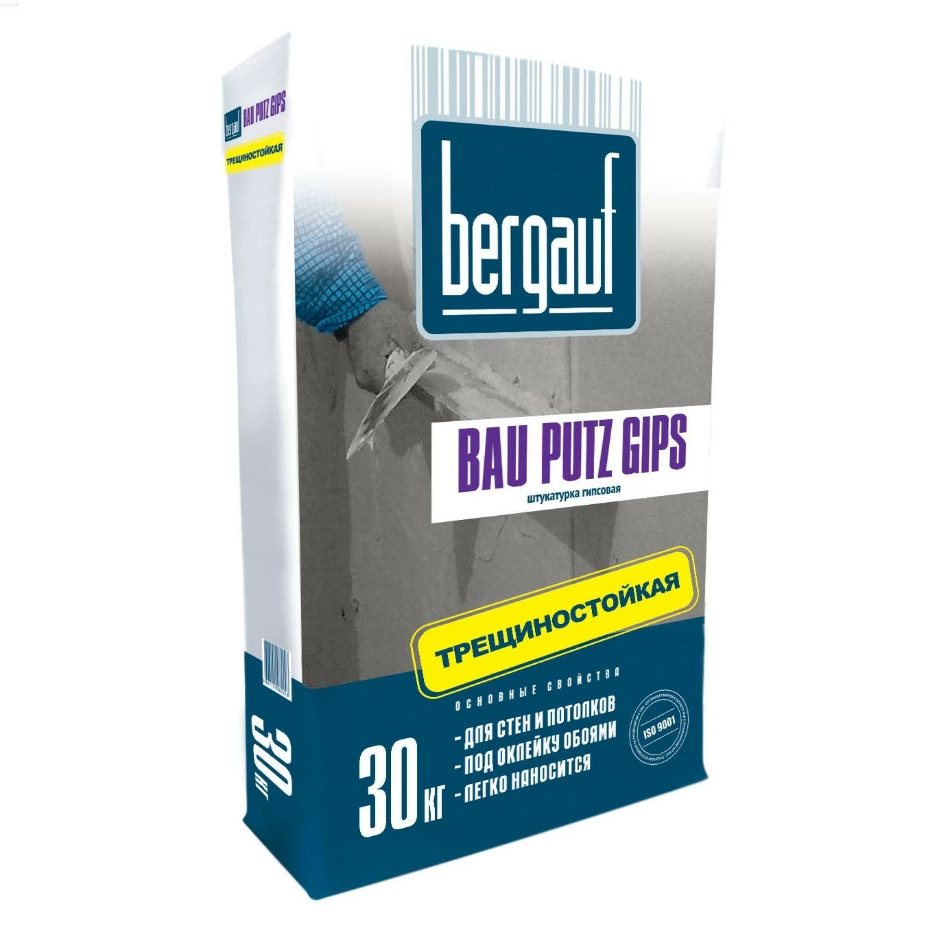 Штукатурка гипсовая Bergauf Bau Putz Gips, 30 кг