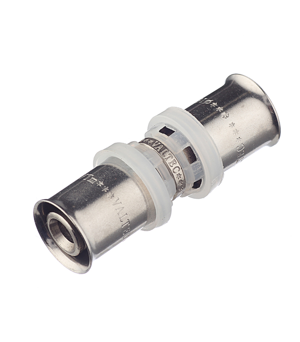 Муфта прямая под пресс 16 мм для МП труб VALTEC (VTm.203.N.001616)