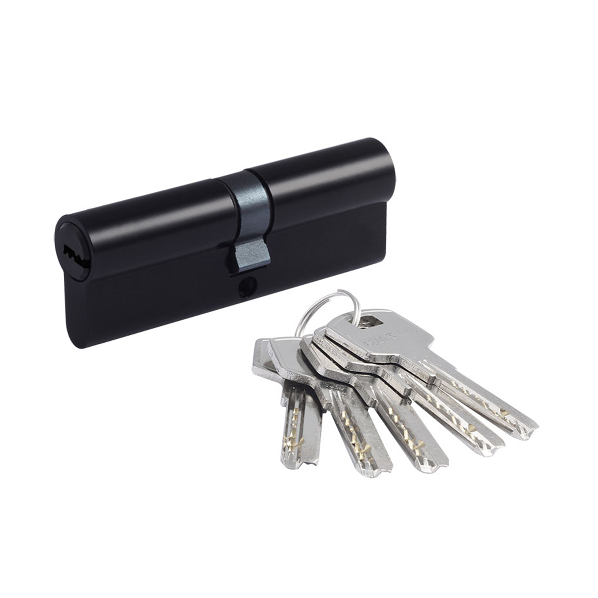 Цилиндров. механизм есо-std z лп-90 (45-45) (ключ/ключ) черный (1/10/80) "нора-м"