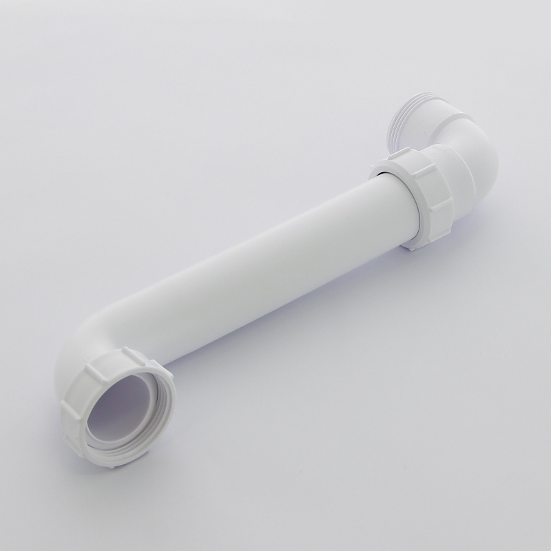 Труба McALPINE отводная L=285 мм под 90 с отводом на 90, вход 1 1/2", выход 1 1/2"