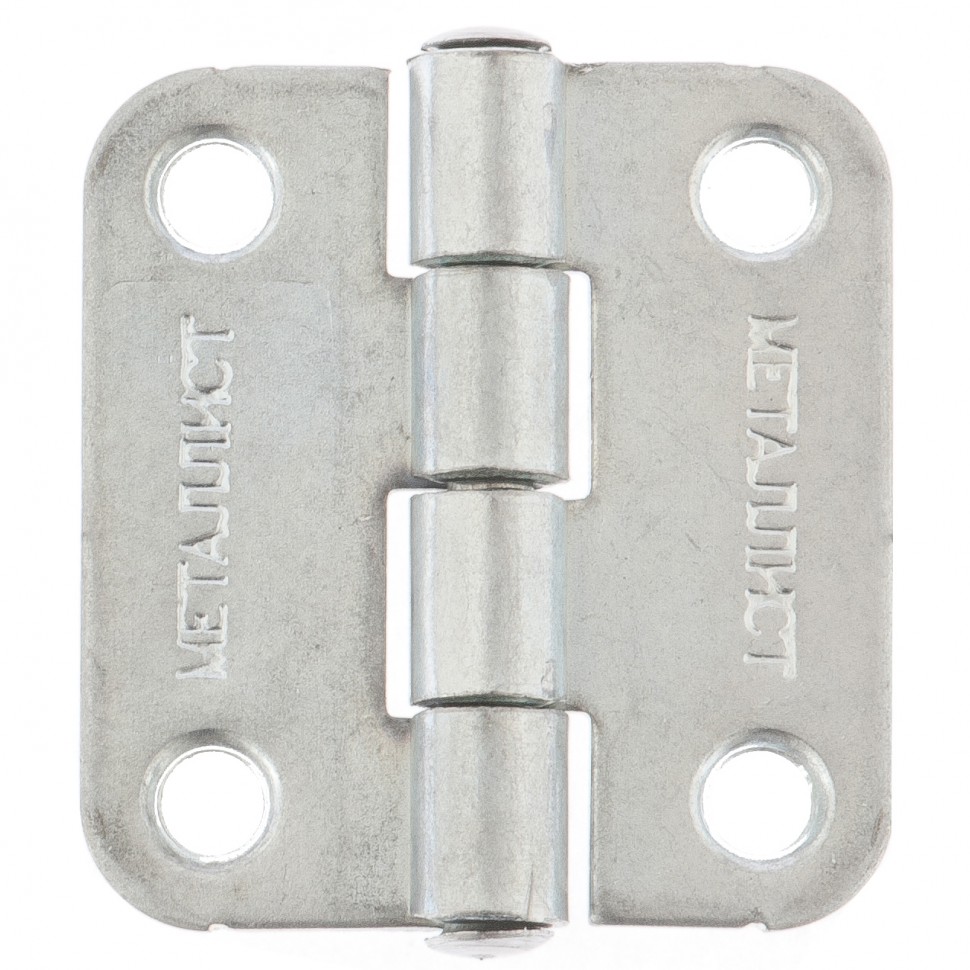 Петля накладная ПН5-40, цинк, 4 шт, (Металлист) (91558)
