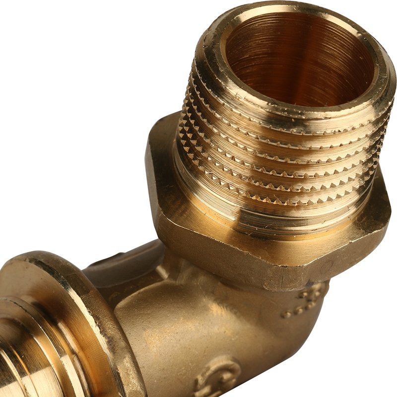 Угол переходной 20 x 1/2" НР аксиальный для труб PE-X STOUT