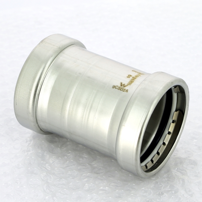 Муфта пресс надвижная 64 нержавеющая сталь Sanpress Inox VIEGA