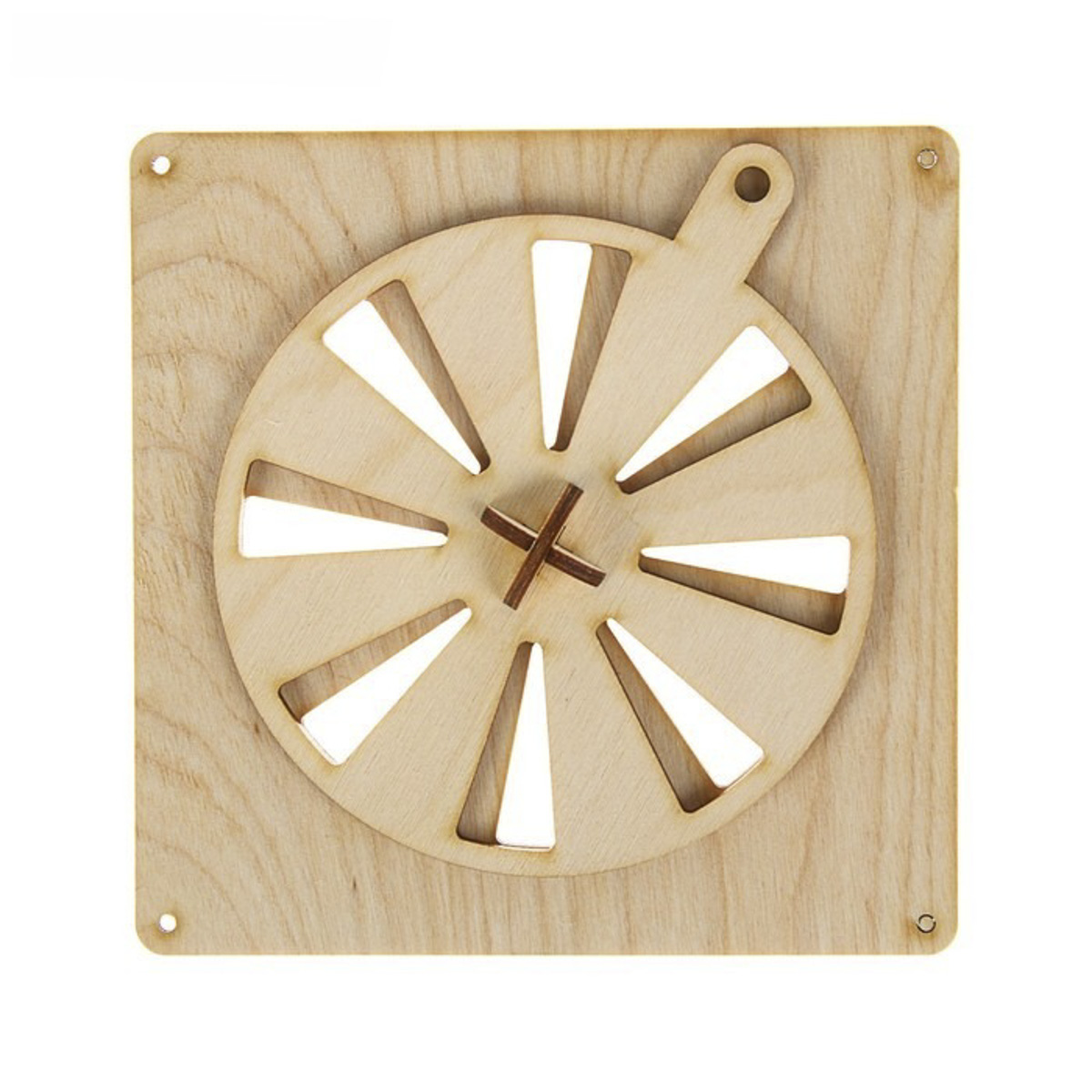 Крышка вентиляционная 13*13 см, дерев. (1/154) "добропаровъ" 3330032