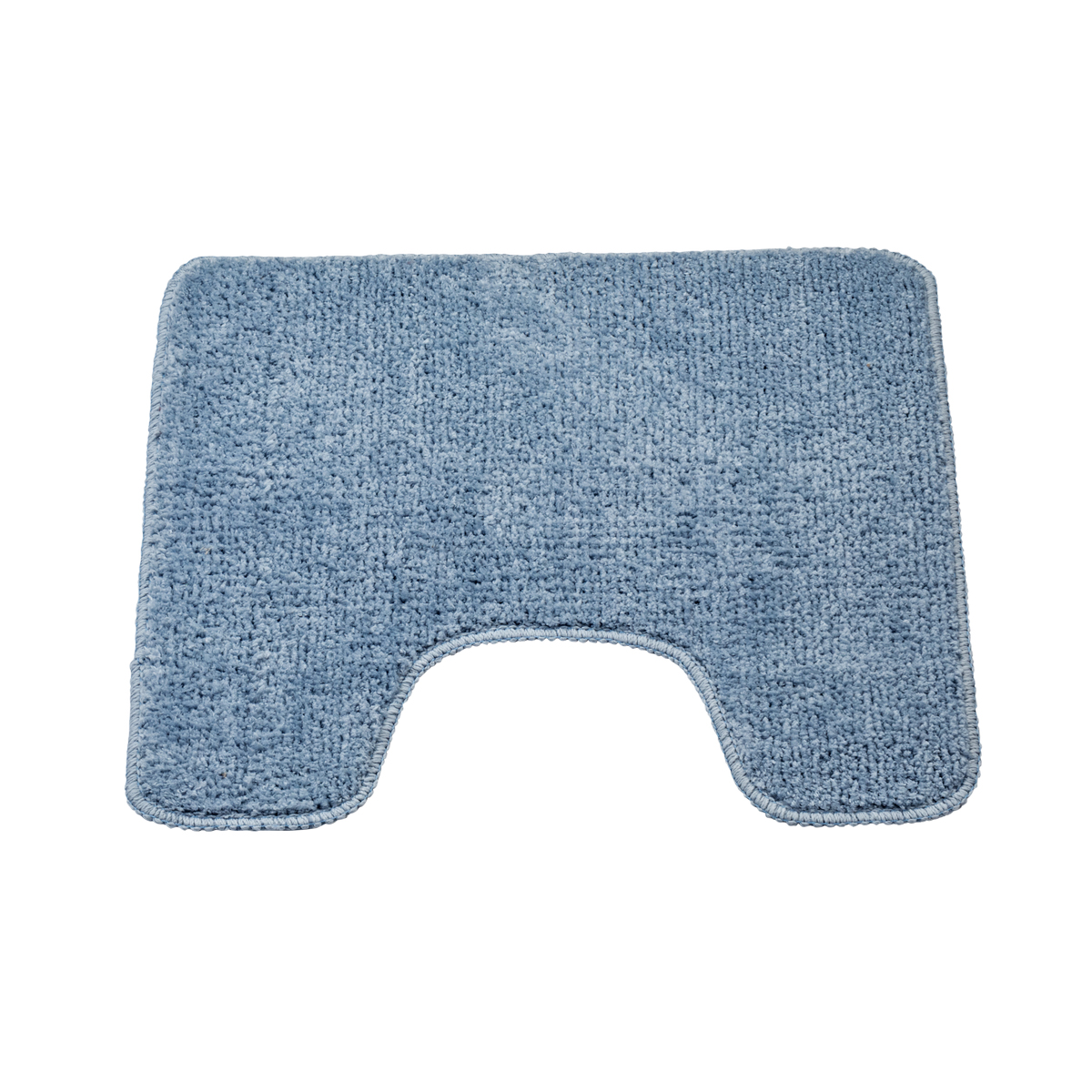 Коврик для туалета "presto" 45*45 см, микрофибра (светло-синий) (1/30) "swensa" atm-1411sbl-t