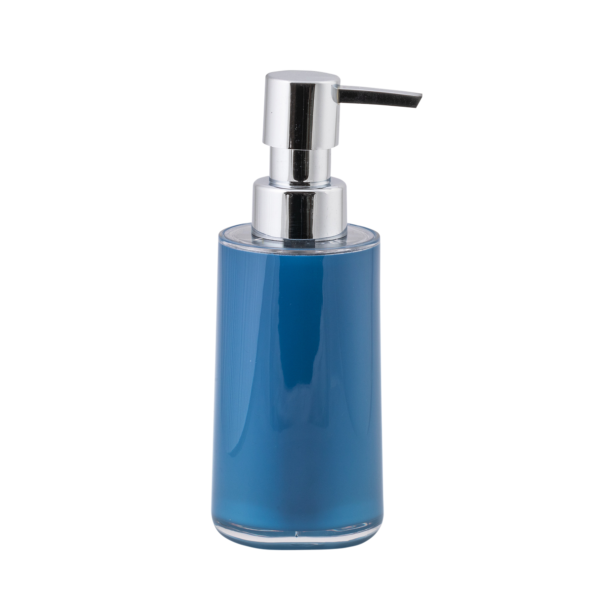 Дозатор для жидкого мыла "aya" акрил (темно-синий) (1/12) "swensa" swp-7018dbl-01