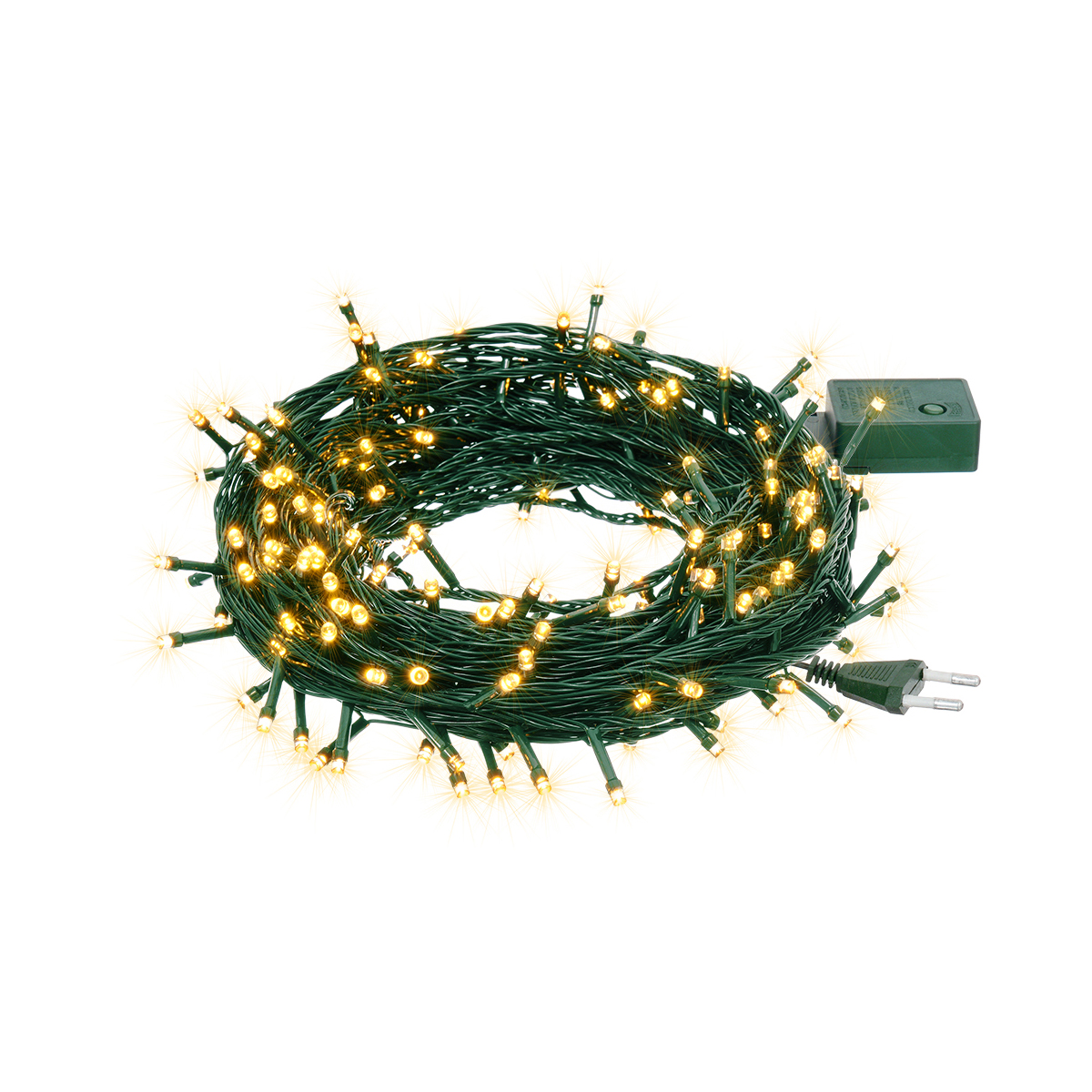 Электрогирлянда "нить" 5 м, 50 теплых ламп, 8 реж. (1/20) "vegas"