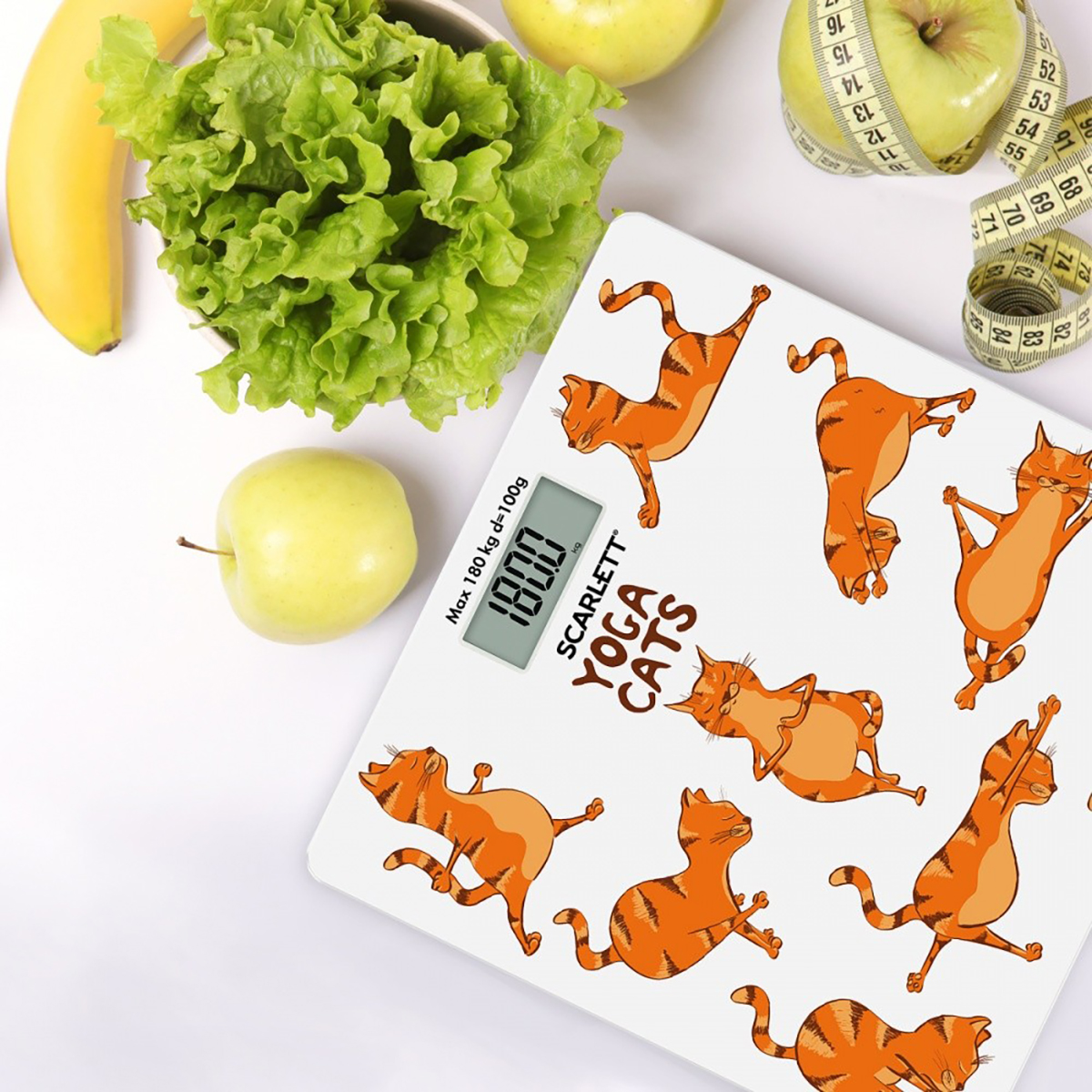 Весы напольные электронные sc-bs33e077 (1/6) "scarlett"