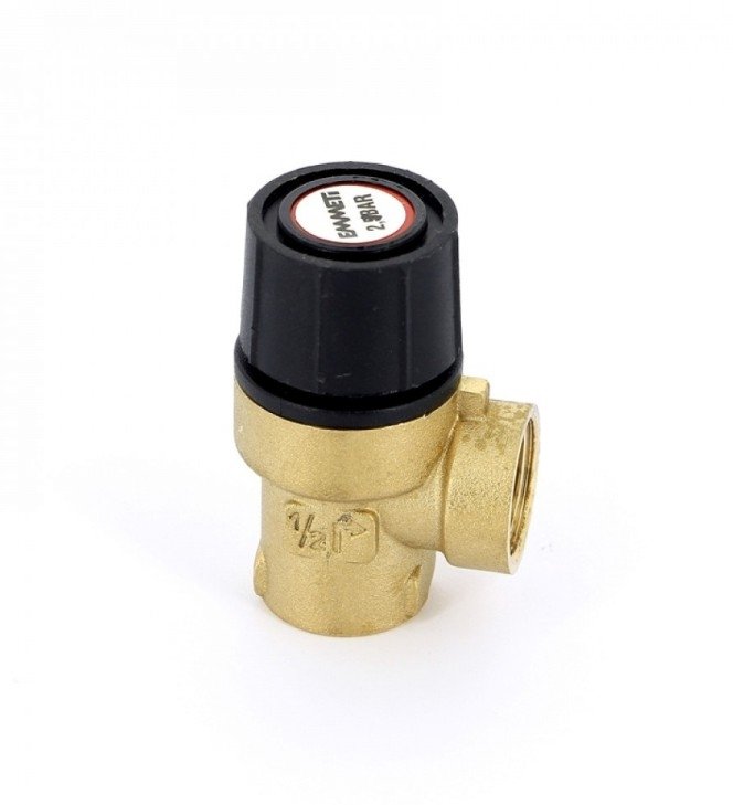 Предохранительный клапан EMMETI ВВ 1/2" 2,0 bar. С нестандартной регулировкой