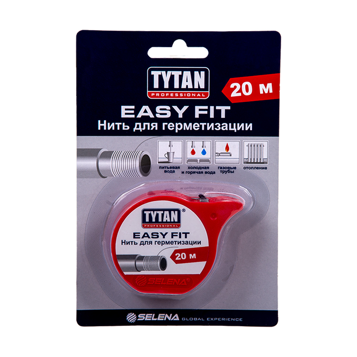 Нить для герметизации "easy fix"  20 м (24) "tytan professional"