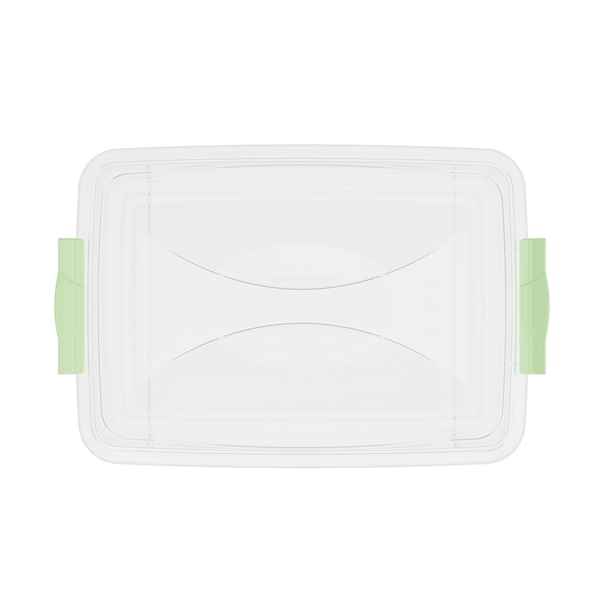 Контейнер прямоуг.  7,5 л с крышкой и ручками (1/10) "альтернатива" м428