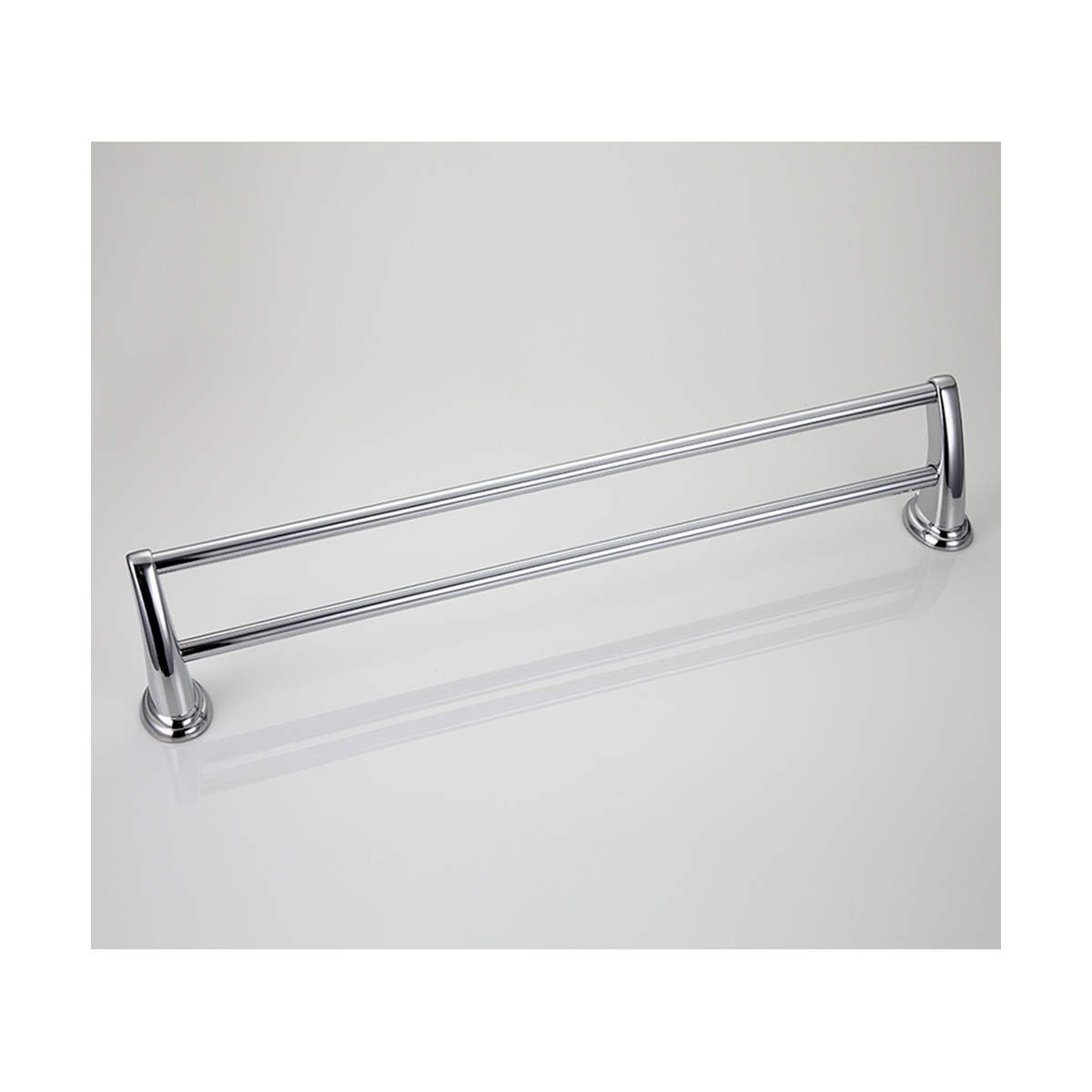 Полотенцедержатель двойной f1509, хром (1/10/30) "frap"