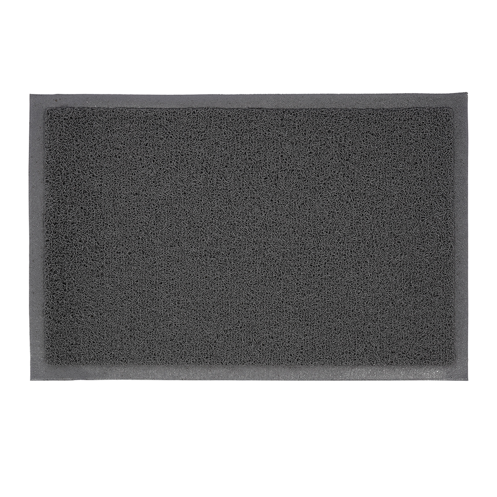Коврик придверный пористый 40*60 см (серый) (1/20) "vortex" 22175