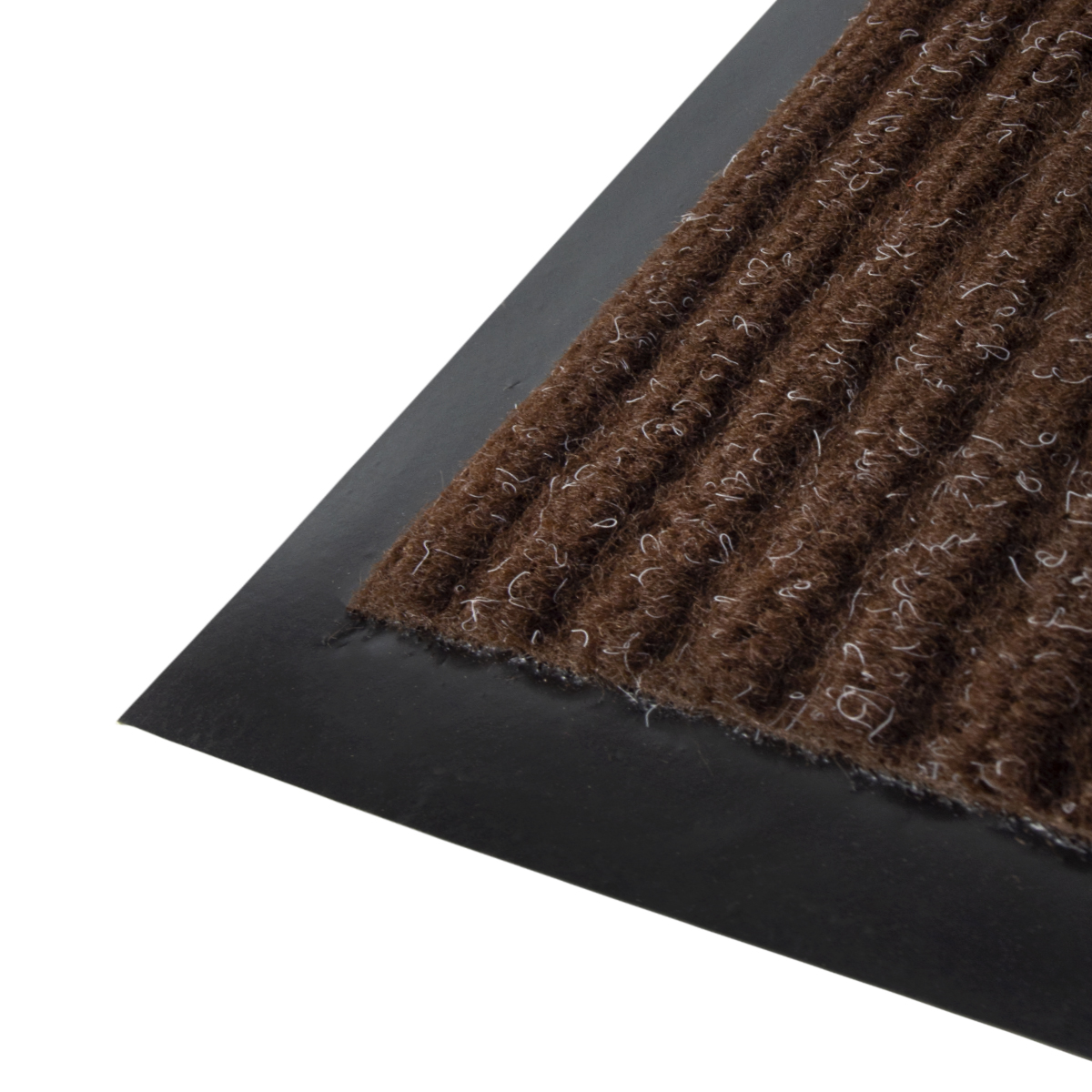 Коврик влаговпитывающий "ребристый"  50* 80 см (коричневый) (1/10) "sunstep" 35-042