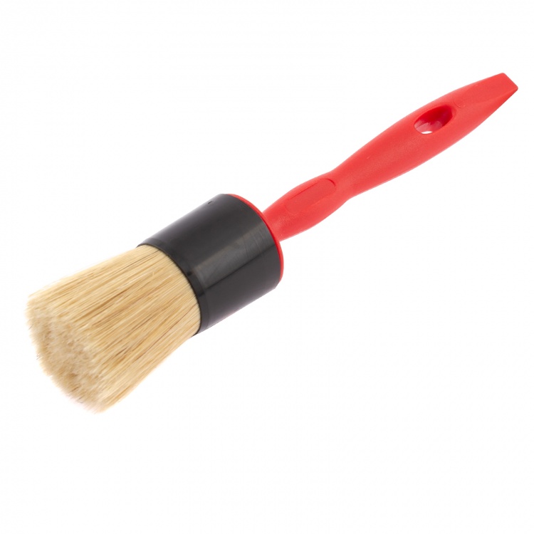 Кисть круглая №40, натуральная щетина, пластиковая ручка, Color line Matrix (83410)