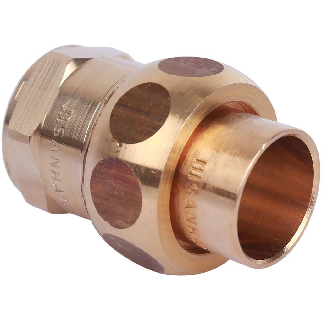 Американка (сгон) 22x3/4" ВР самоуплотняющаяся под пайку SANHA бронзовый 143402234