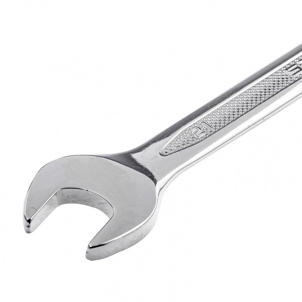 Ключ комбинированный, 21 мм, CrV, антислип Stels (15258)