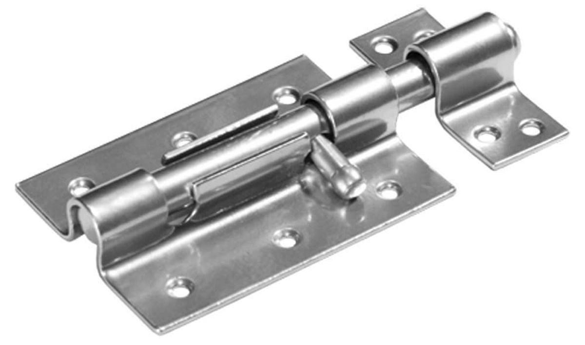 Засов дверной зд-100 бронза антик (10) домарт