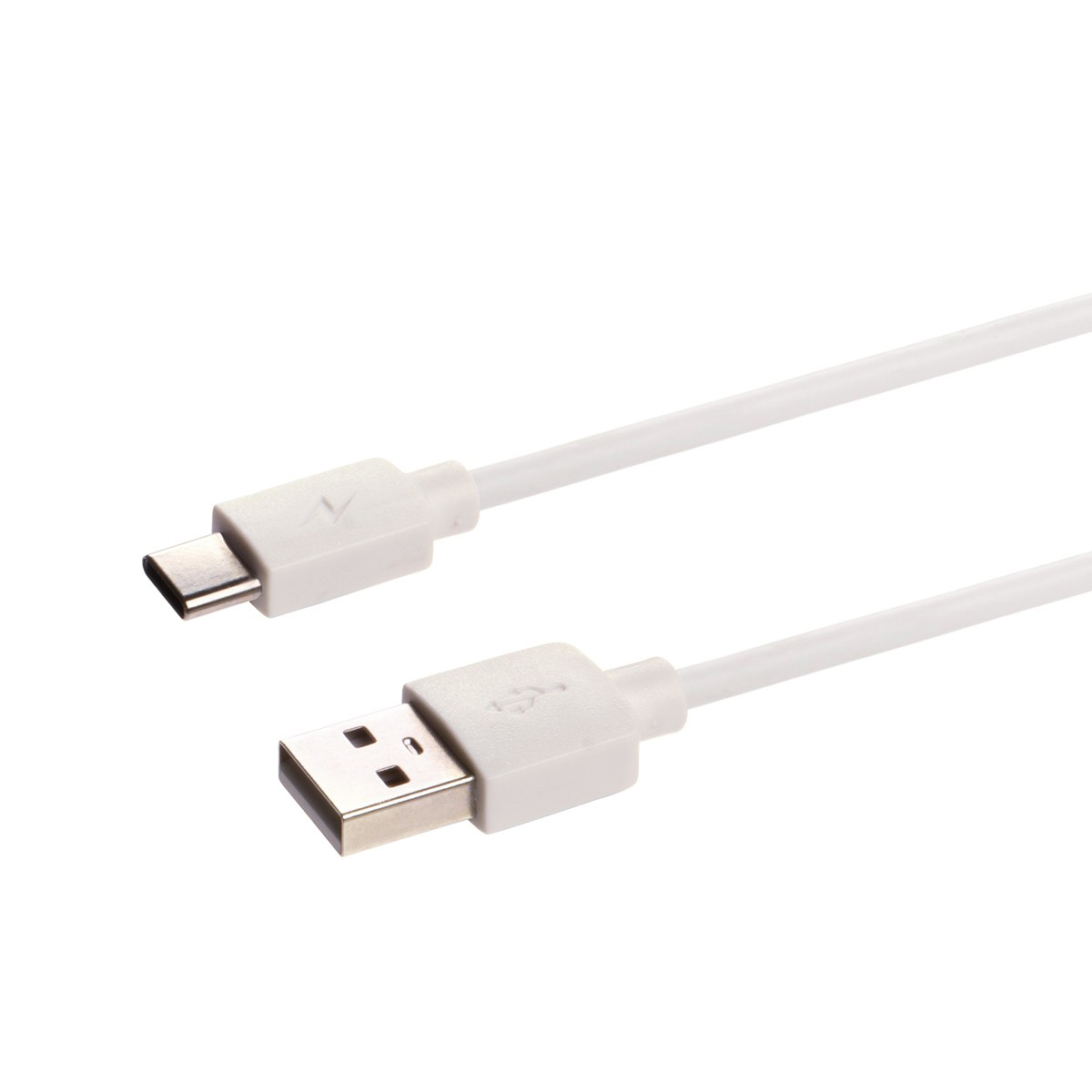 Кабель дк-5 usb-usb type-c 1 м пвх (белый) (1/400) tdm sq1810-0305