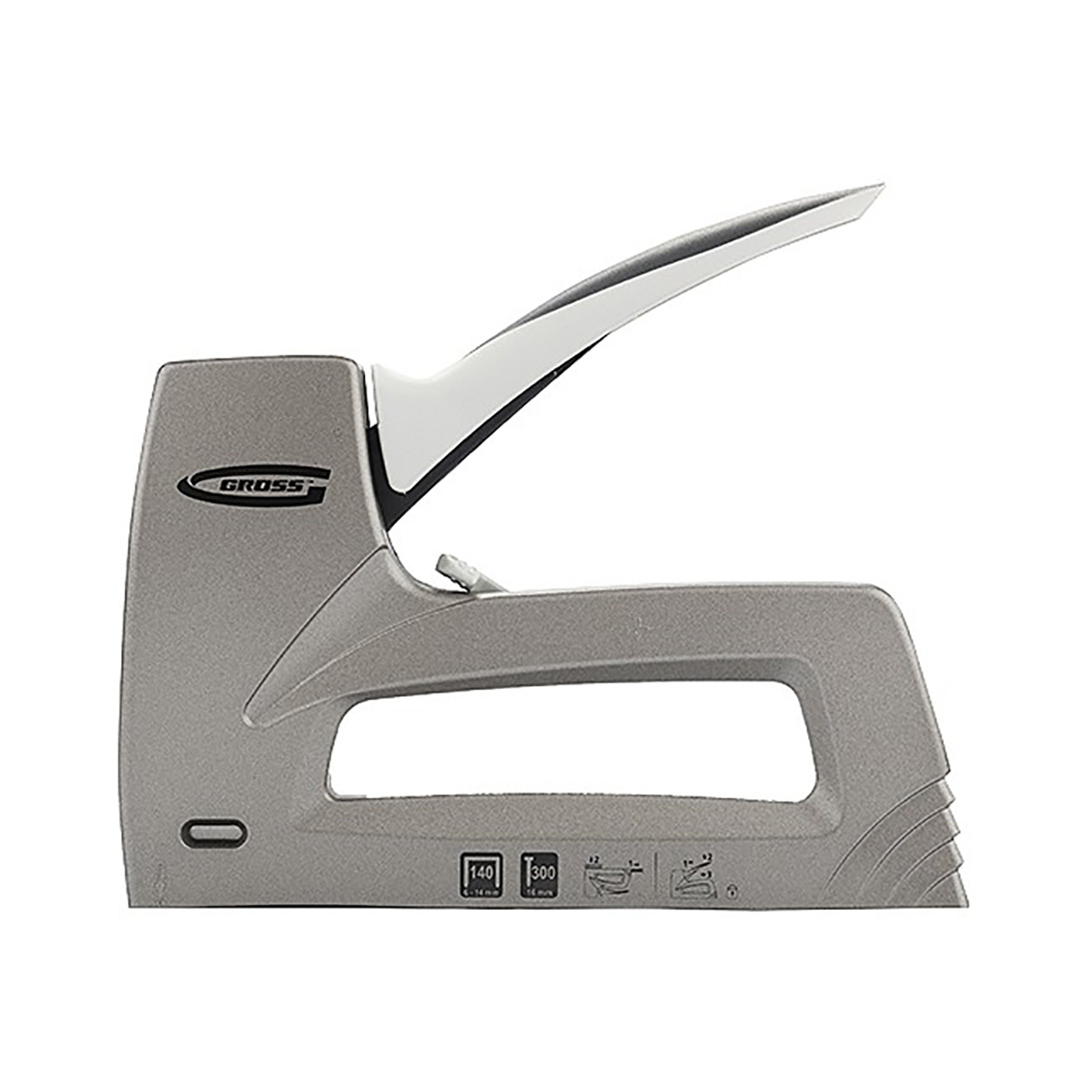 Пистолет скобозабивной алюмин. регулятор удара (тип 140) 6-14 мм (1/24) "gross"