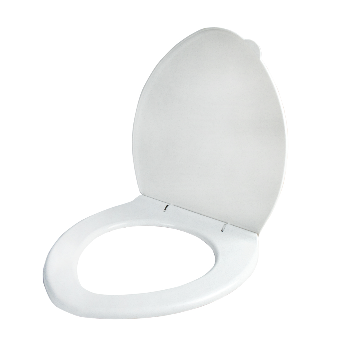 Сиденье для унитаза белый мрамор (1/9) "мультипласт"