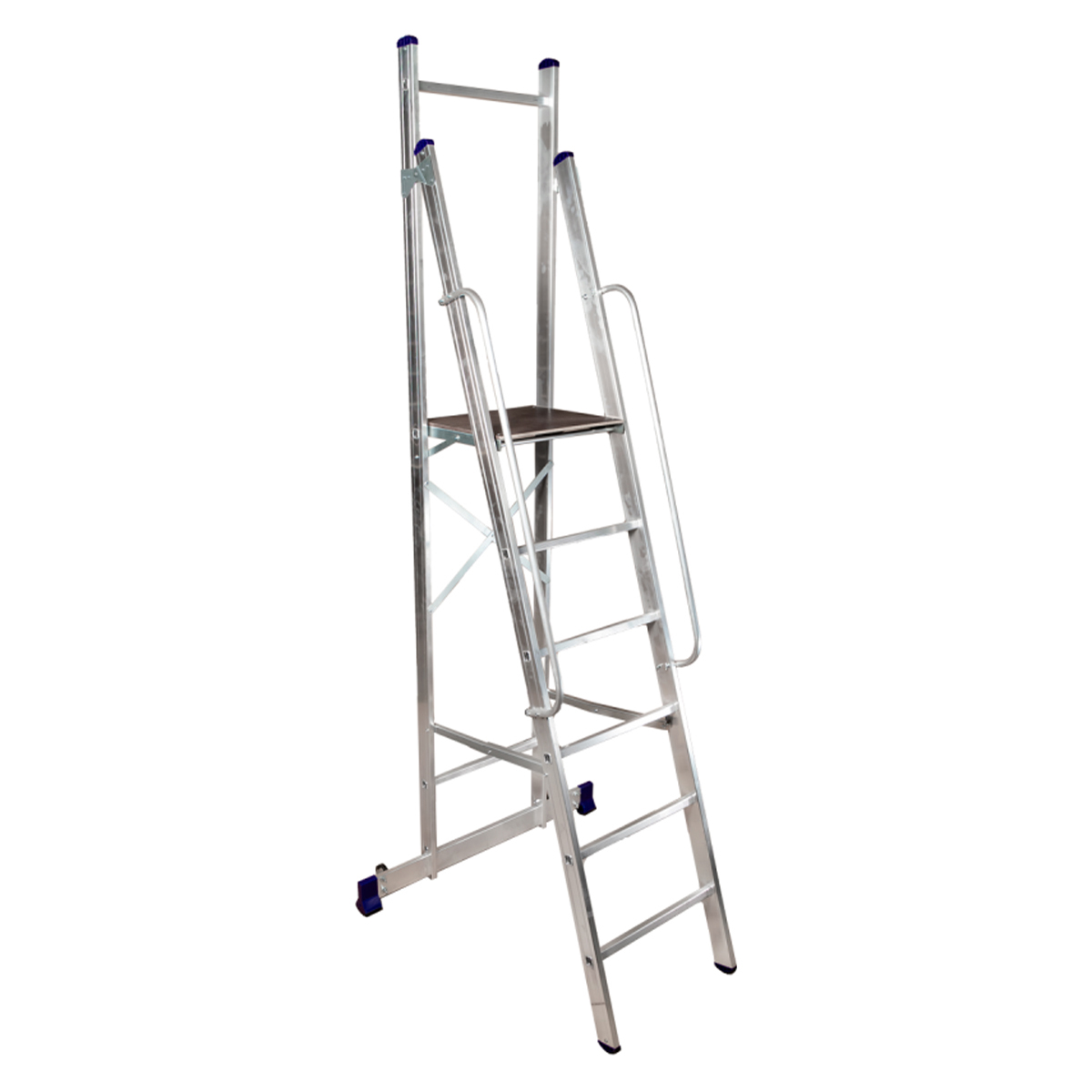 Стремянка профи алюминиевая  6 ступеней (1) "алюмет"