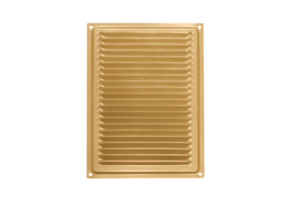Решетка с сеткой 170 х 240 золото (50) домарт