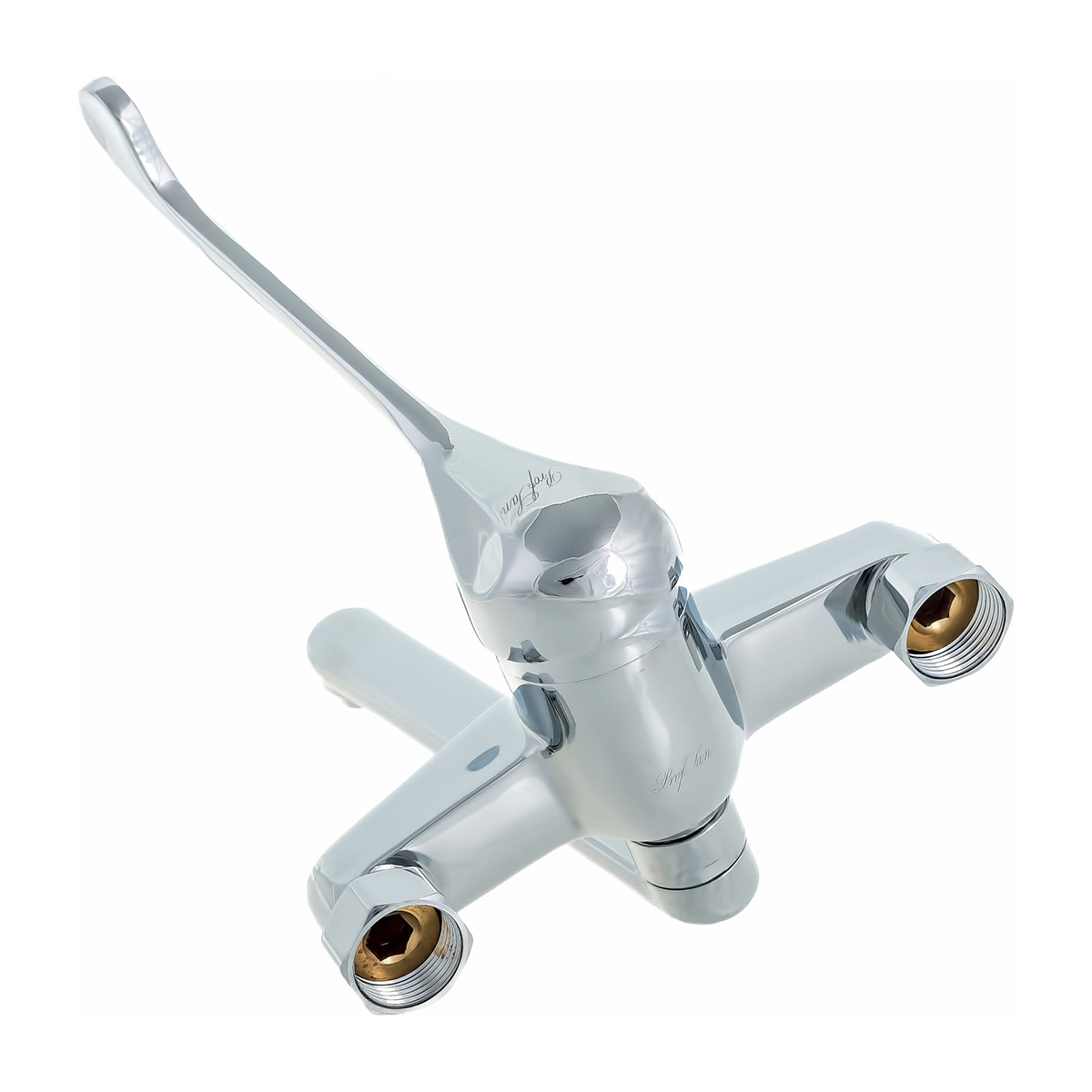 Смеситель для умывальника локтевой псм-508-055 (1/10) "профсан"