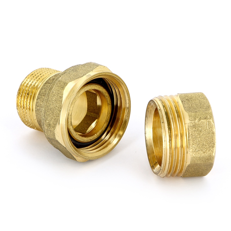 Американка с прокладкой O-RING 1/2" x 1/2" ВН латунь UNI-FITT