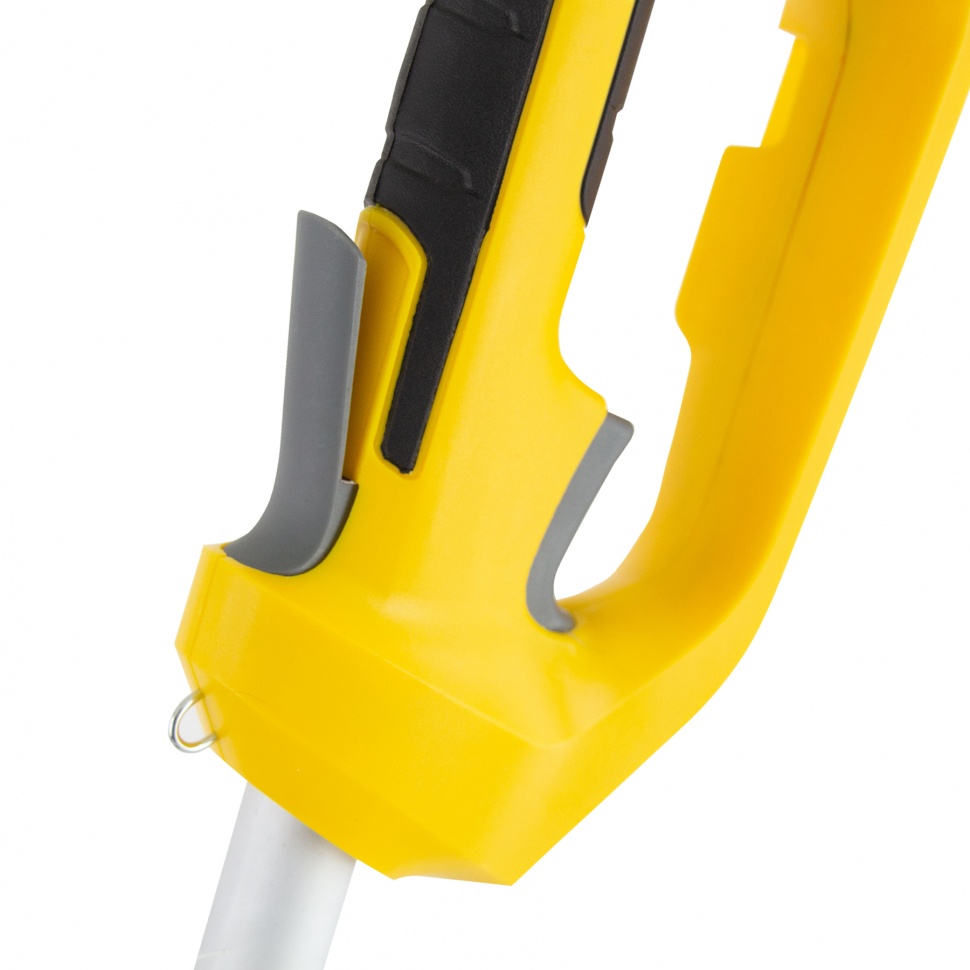 Триммер электрический TE-1200, 1200 Вт, 380 мм, катушка + диск, разборная штанга Denzel (96611)