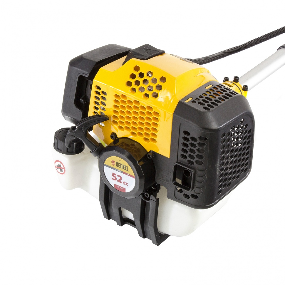 Триммер бензиновый DGT 520S, 52 см3, 3 л. с, разъемная штанга, состоит из 2 частей Denzel (96239)