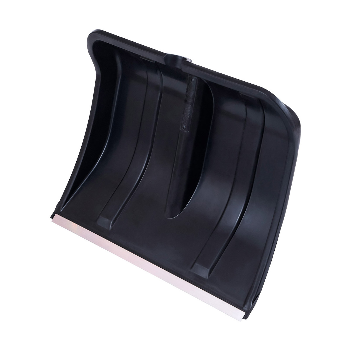 Лопата снег. пласт. "богатырь" (ковш) 500 х 375 мм (10) с мет. пластиной "цикл"