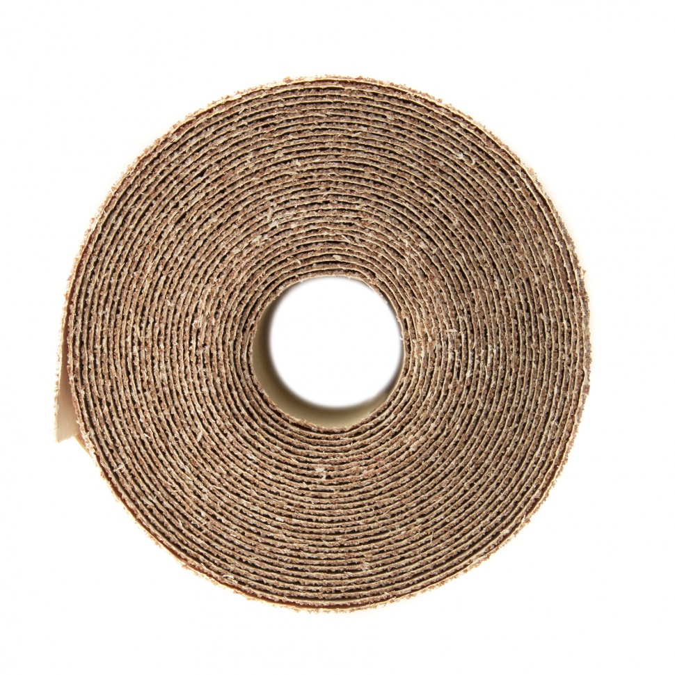 Шкурка на бумажной основе, LP10D, зернистость Р40, мини-рулон 115 мм х 5 м, "БАЗ" (75638)