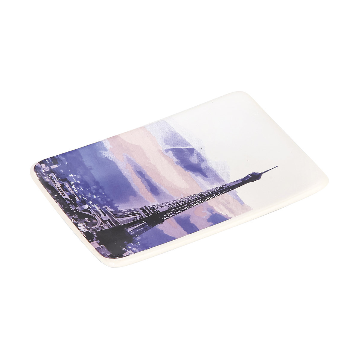 Мыльница "париж" sd-p, керамика (1/4/24) "рыжий кот"