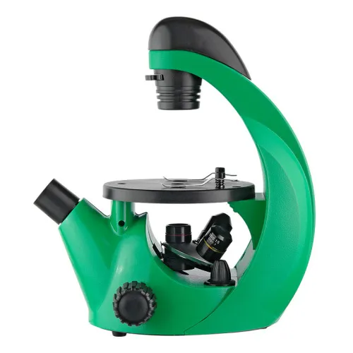 Микроскоп инвертированный Микромед «Эврика» 40–320х, лайм