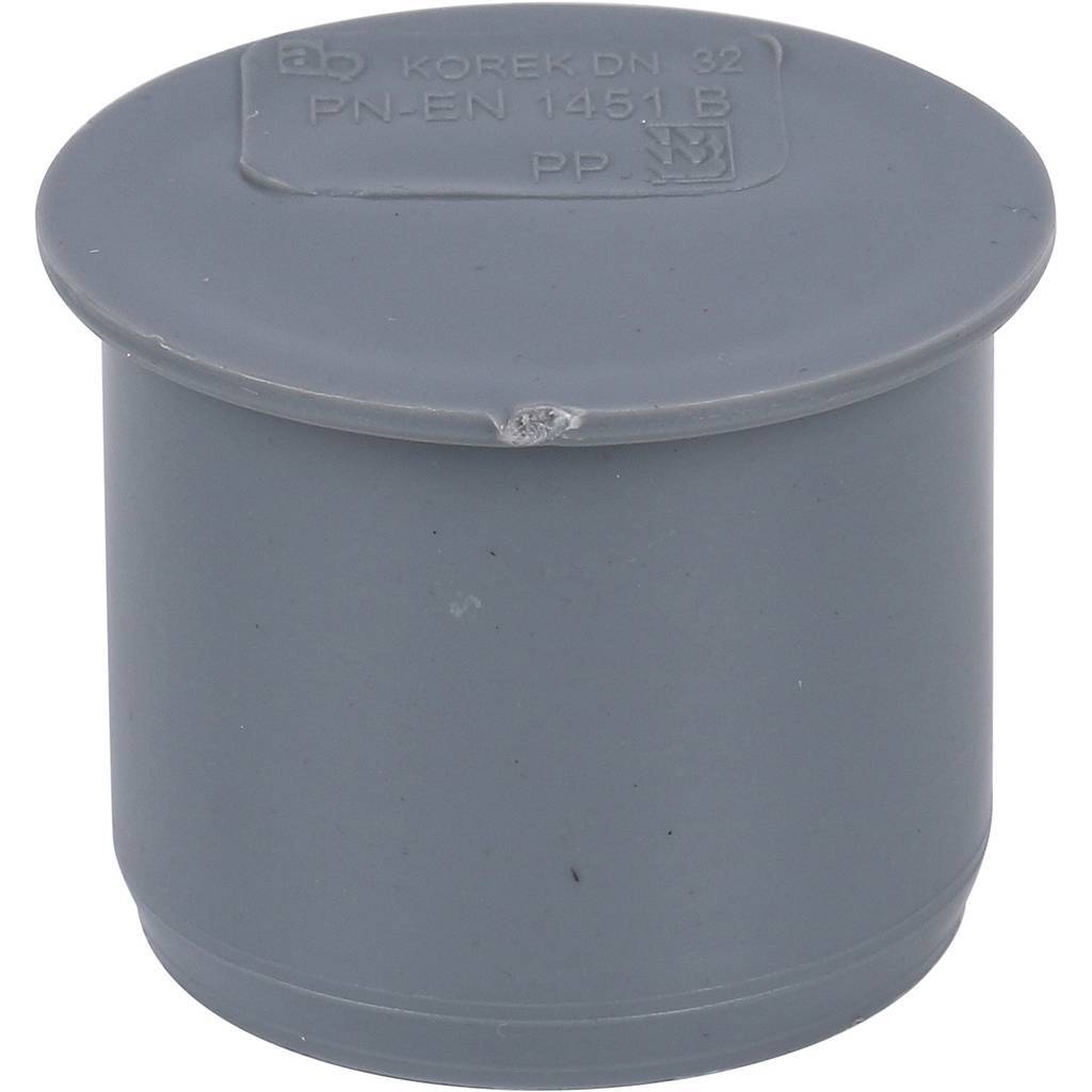 Заглушка канализационная d=32 мм Sinikon Стандарт